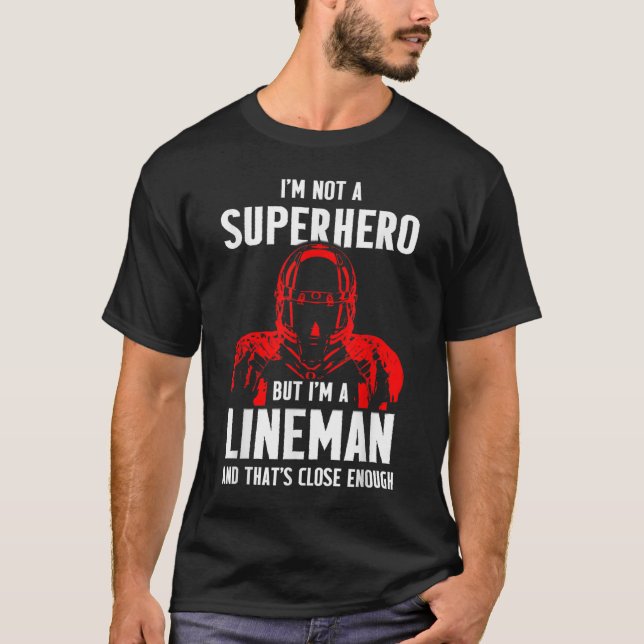 Camiseta Jogador Defensivo Contra o Herói do Futebol Linema (Frente)