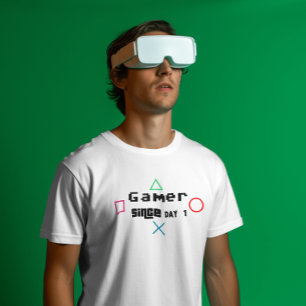 Camiseta Jogador desde o primeiro dia Controlador de vintag