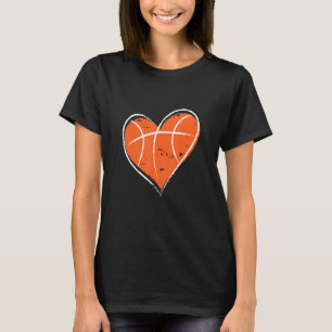 Camiseta Jogador desportivo de basquetebol e amor desportiv