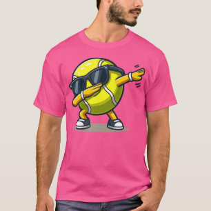 Camiseta Jogador desportivo de Tênis Ball Engraçado