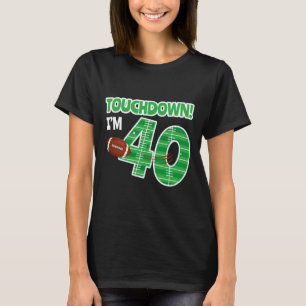 Camiseta Jogador do aniversário de 40 anos de futebol jogad