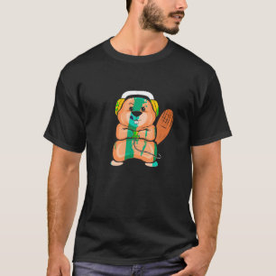 Camiseta Jogador do Beaver Lover Engraçado Presente para Jo