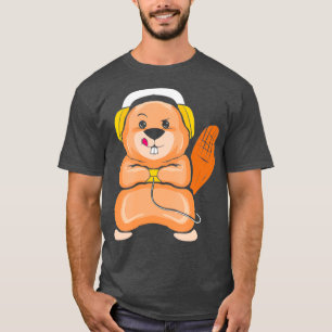 Camiseta Jogador do Beaver Lover Engraçado Presente para V