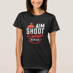 Camiseta Jogador do Dart Team Engraçado