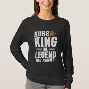 Camiseta Jogador do Kub Viking Chess Legend Yard Game Set L