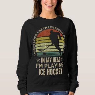 Camiseta Jogador do Ventilador de Hóquei no Gelo, posso par