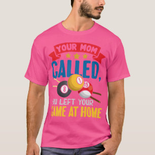 Camiseta Jogador Engraçado de Bilhares de Piscina