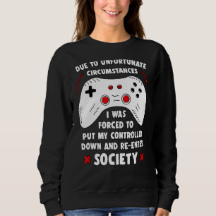Camiseta Jogador Engraçado Devido A Circunstâncias Infelize