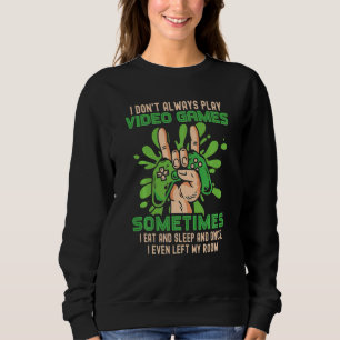 Camiseta Jogador Engraçado Eu Nem Sempre Toco Videos games