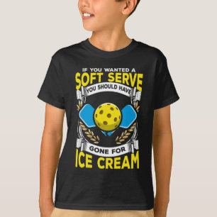 Camiseta Jogador Engraçado Pickleball Serve Esporte Sarcást