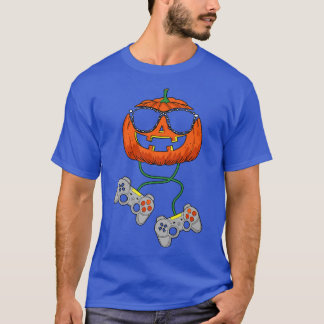 Camiseta Jogador Engraçado Pumpkin, Lov De Jogos De Pumpkin