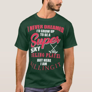 Camiseta Jogador Enrolador Engraçado Dizendo Membro da Equi