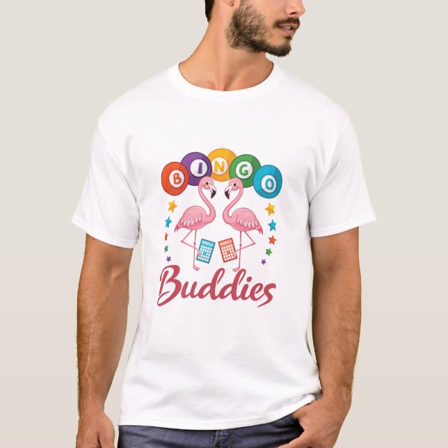 Camiseta Jogador Flamingo Buddies (Frente)