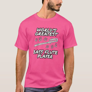 Camiseta Jogador Flutista de Flutist Woodwin do Maior Bass 