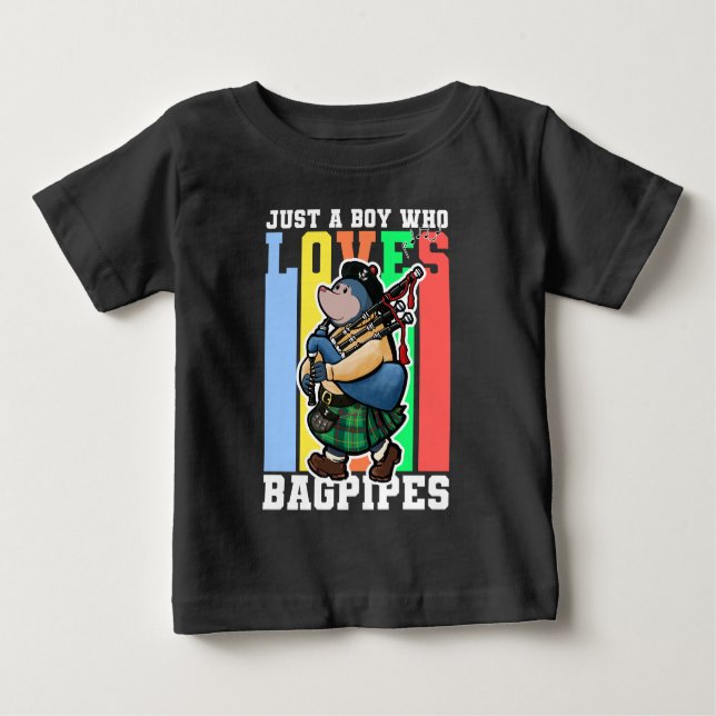 Camiseta Jogador Funny Bagpipe (Frente)