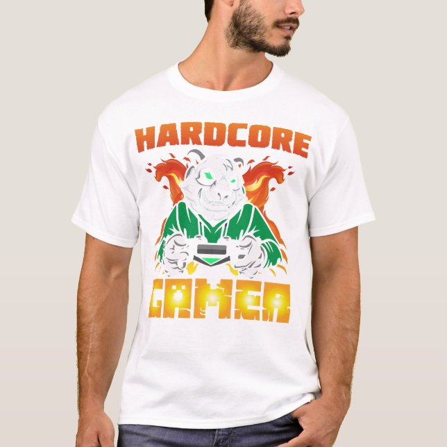 Camiseta Jogador Hardcore (Frente)
