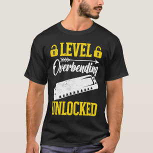 Camiseta Jogador Harmonia de Sobreflexão de Nível Desbloque