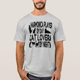 Camiseta Jogador Harmonica do Cat Lover