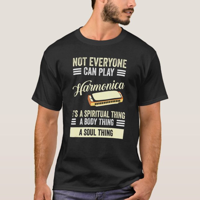 Camiseta Jogador Harmonica do Instrumento (Frente)