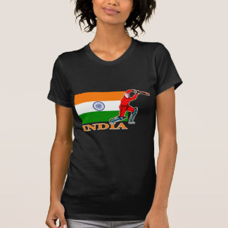 Camiseta Jogador indiano do grilo