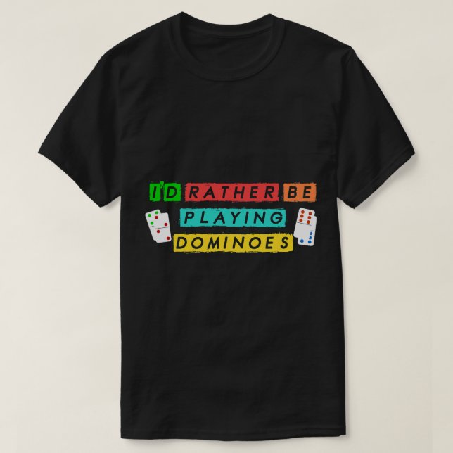Camiseta Jogador Jogador Gamer Do Conselho Domino Prefiro J (Frente do Design)