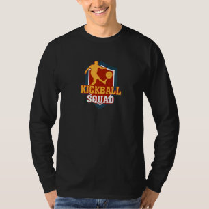 Camiseta Jogador Kickball Ball de Esportes de Estilo