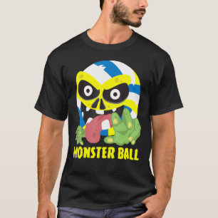 Camiseta Jogador Legal Assustador do Monstro do Voleibol