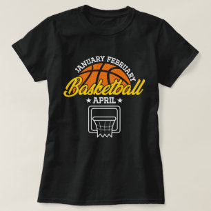 Camiseta Jogador Legal de abril de fevereiro de Basquete