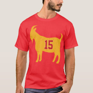 Camiseta Jogador Mahome Goat 15Perfect Gift Para Ventilador