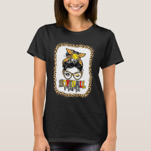 Camiseta Jogador Mó Leopardo Mensageiro Mo do Softball Sang
