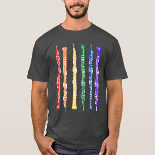Camiseta Jogador Oboista Oboista Colorido Leito Duplo