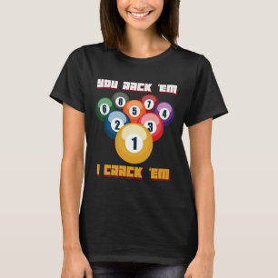 Camiseta Jogador Ou Atleta Do Puns Billiards