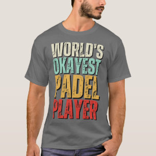 Camiseta Jogador Padel Funny Padel Design Gif