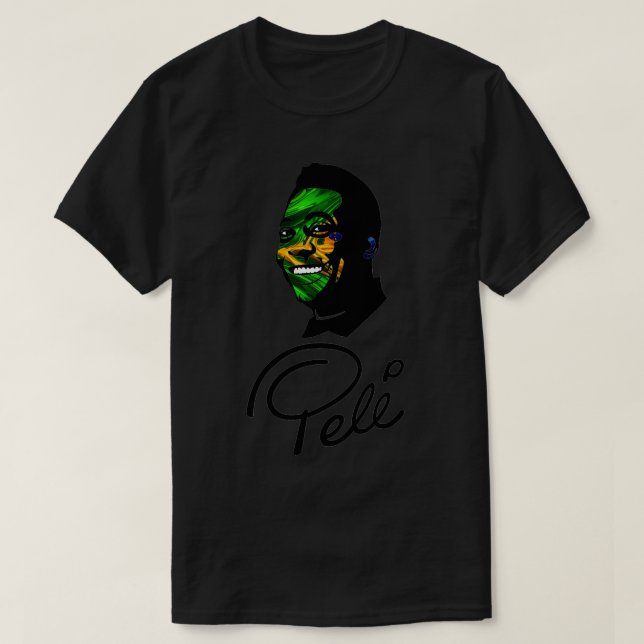 Camiseta Jogador Pele Brasil 4 (Frente do Design)