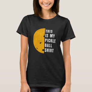 Camiseta Jogador Pickleball De Bola De Pickleball Este É O