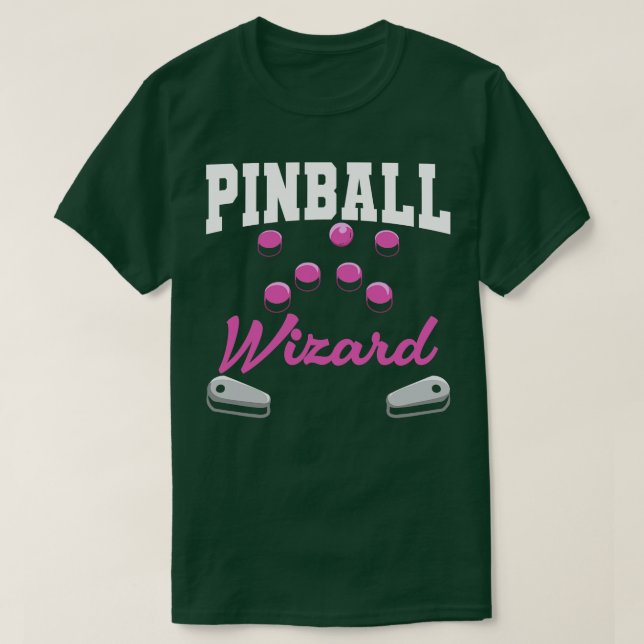 Camiseta Jogador Pinball (Frente do Design)