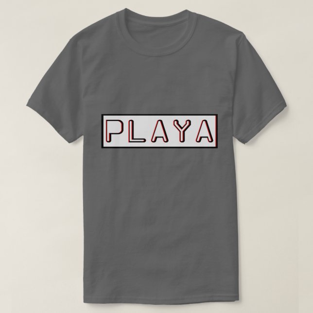 Camiseta Jogador Playa Yo! (Frente do Design)