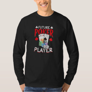 Camiseta Jogador Poker Casino Poker Baby I Future Poker Pla