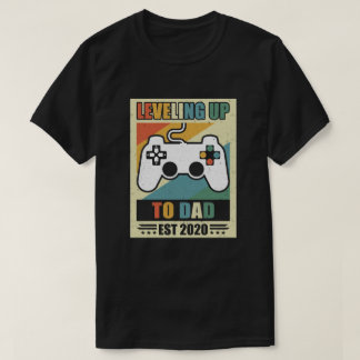 Camiseta Jogador Promovido A Nivelamento Do Pai 2020 Até O