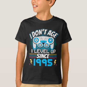 Camiseta Jogador que eu não envelheci, eu nivelo-me desde o
