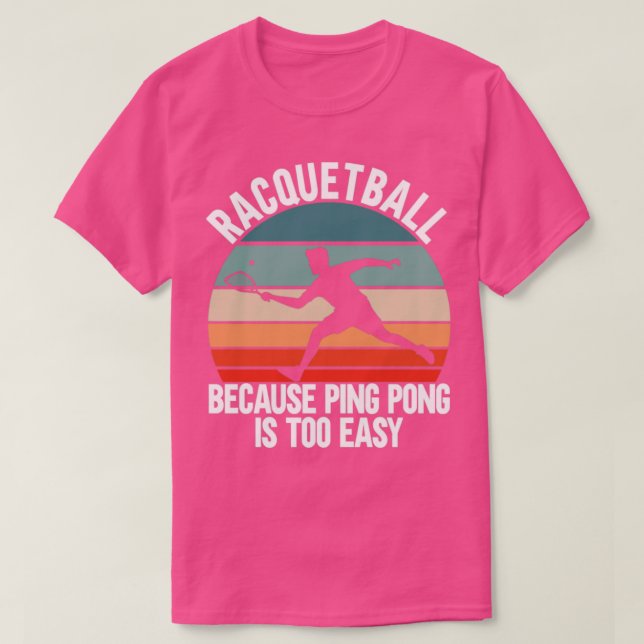 Camiseta Jogador Racquetball (Frente do Design)