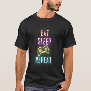 Camiseta Jogador Repetitivo do Jogo de Sono