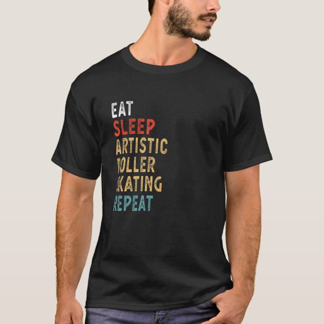 Camiseta Jogador Repetitivo I De Ir Repousar Cilindro Artís (Frente)