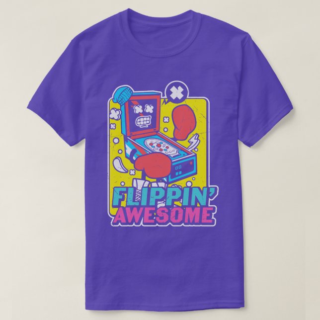 Camiseta Jogador Retro Arcade Incrível e Engraçado (Frente do Design)