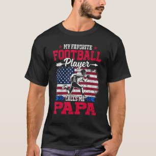 Camiseta Jogador Retro de Futebol Americano Usa Bandeira Me