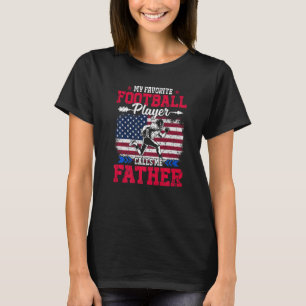 Camiseta Jogador Retro de Futebol Americano Usa Bandeira Me