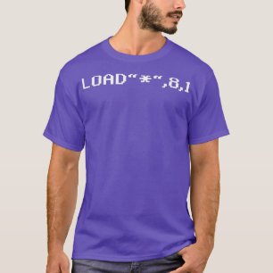 Camiseta Jogador retrô de jogos C64