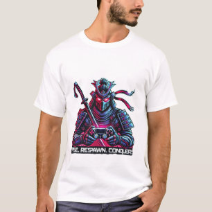 Camiseta Jogador Samurai - Levante, Respire, Conquiste Cybe