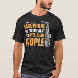 Camiseta Jogador Sax do Instrumento Musical Saxaphone
