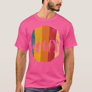 Camiseta Jogador saxofone da evolução - Jazz saxofone